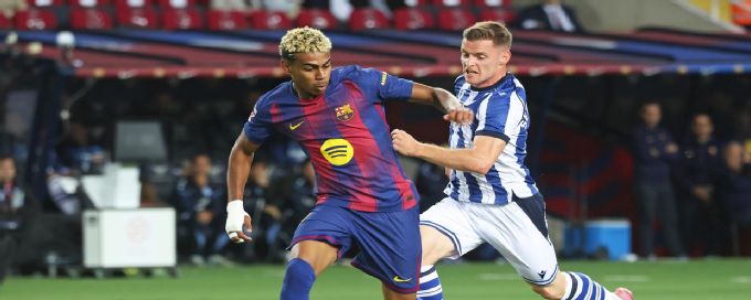 Yamal returns to inspire Barcelona past Sociedad, via FanCode