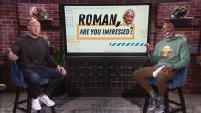 Roman, Are You Impressed? Lineman screens, pick-six's, one-hand grabs