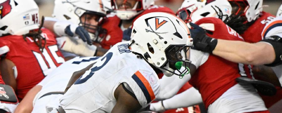 Virginia runs in TD in OT to upset Louisville