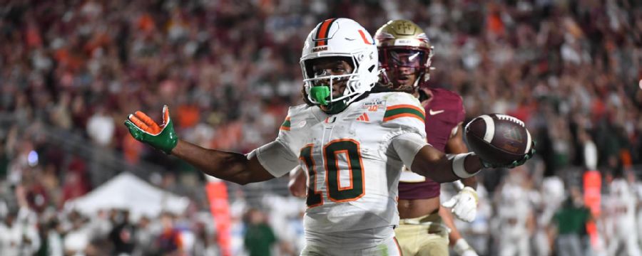 Carson Beck uncorks 44-yard TD strike to Malachi Toney