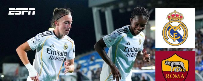 Real Madrid demolish Roma in UWCL