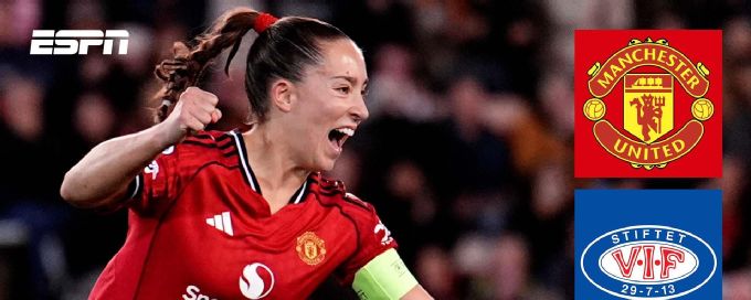 Man United edge Valerenga 1-0 in Women's Champions League