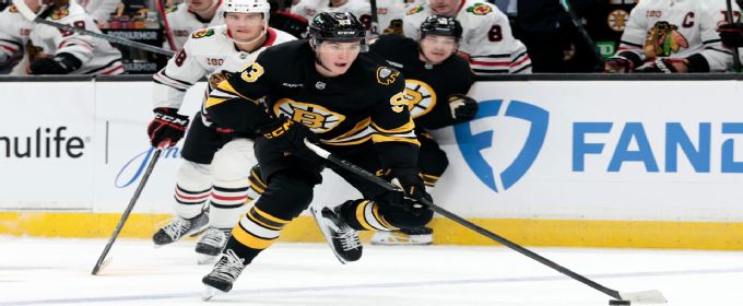 Fraser Minten wins it in overtime for the Bruins