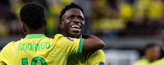 Do Vinicius Jr & Rodrygo play with more freedom for Brazil?