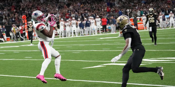 Maye connects with Boutte for 2nd TD of the game