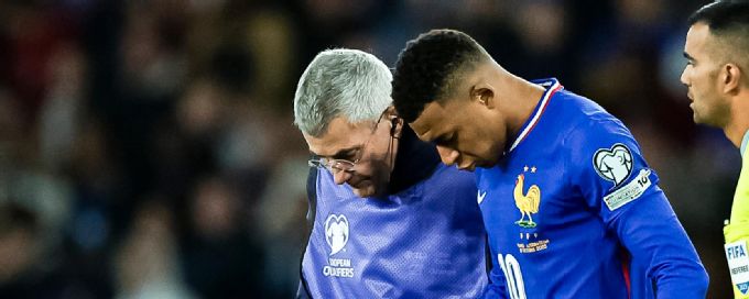 Is Kylian Mbappe in danger of missing El Clasico?