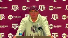 No. 4 Texas A&M Mike Elko recaps undefeated record, primes for Arkansas
