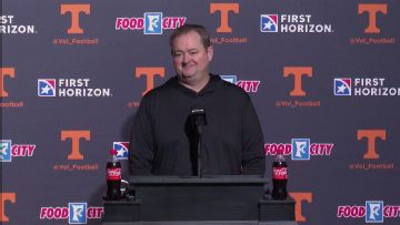 No. 11 Tennessee's Josh Heupel looks to improve vs. No. 6 Alabama