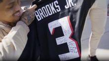The Falcons give Greg Brooks Jr. a chance to live out his NFL dream