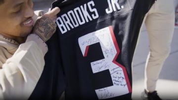The Falcons give Greg Brooks Jr. a chance to live out his NFL dream