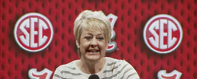 Kristy Curry describes the competition throughout Bama's roster