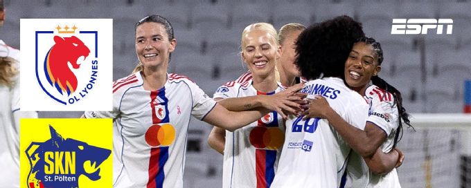 OL Lyonnes bag second win in UWCL vs. St. Pölten