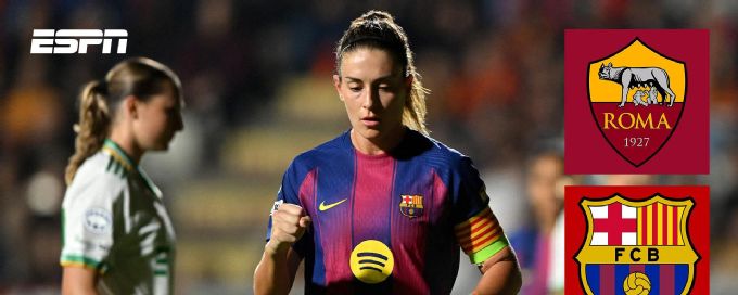 Barcelona bag three points away in UWCL vs. Roma