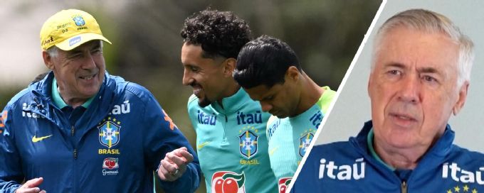 Carlo Ancelotti speaks about life as Brazil's head coach