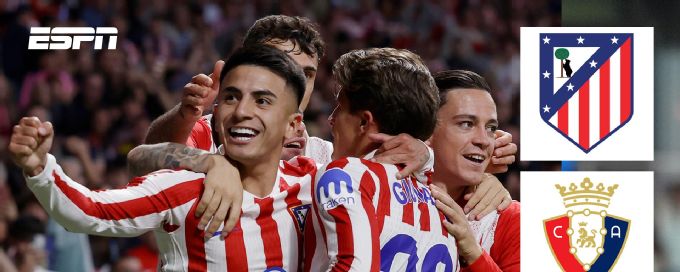 Atletico Madrid bag three points at home vs. Osasuna
