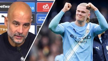 Guardiola: We can't keep relying on Erling Haaland