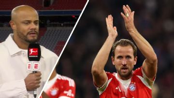Kompany reveals Kane's best position