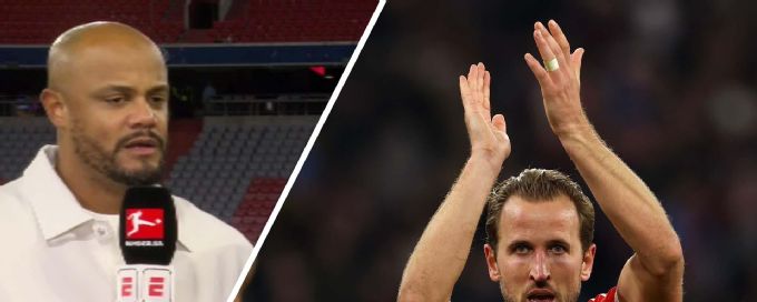 Kompany reveals Kane's best position