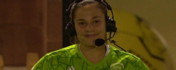 MS State goalie Jenny Harrison reviews shutout debut