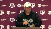 Texas A&M's Mike Elko describes the challenge of playing at Death Valley