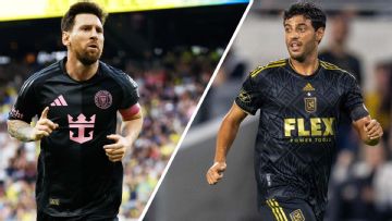 Who's had a better season Messi or Vela?