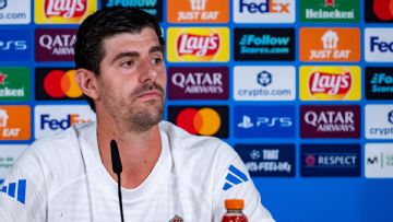 Courtois criticises LaLiga president over Miami game protests