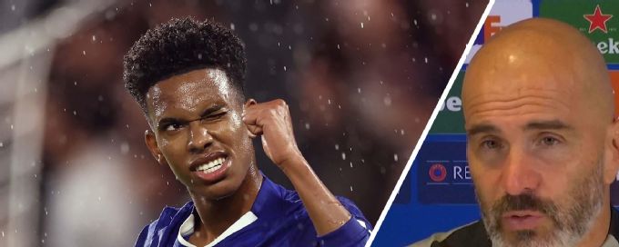 Maresca hails 'special' Estêvão after record-breaking UCL night