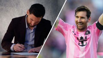 Lionel Messi signs contract extension at Inter Miami