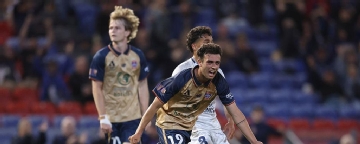 Badolato scores a brilliant goal for the Jets
