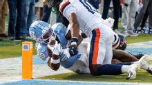 No. 16 Virginia edges North Carolina in overtime on J'Mari Taylor's TD run