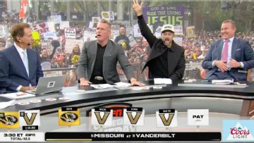 Pat McAfee and Nate Bargatze make their picks for Missouri vs. Vanderbilt