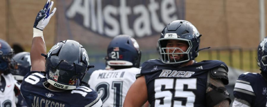 Quinton Jackson runs in Rice game winner in 2OT