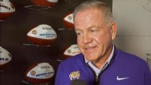 No. 20 LSU's Kelly describes preparation for Reed and No. 3 Texas A&M