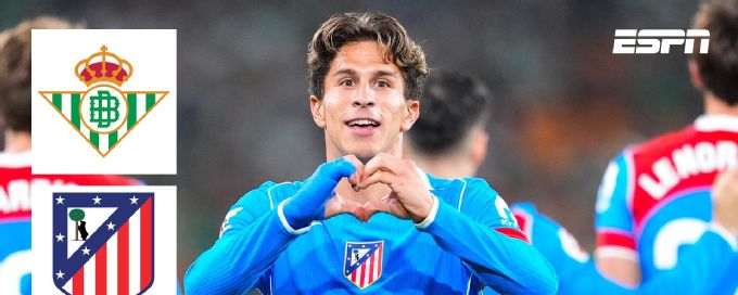 Atlético Madrid get their first away win of the season in LaLiga