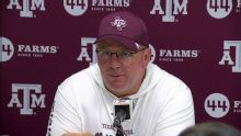 Texas A&M's Mike Elko exposes his halftime speech in win over LSU