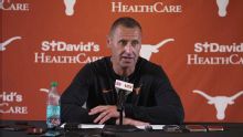 Texas' Sarkisian gives update on Manning's health, scouts for Vandy