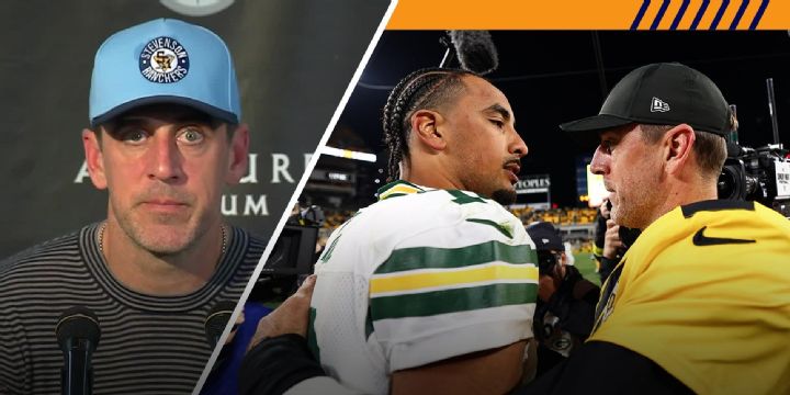 Rodgers praises 'outstanding' Love after Steelers' loss to Packers