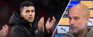 Guardiola issues update on Rodri's fitness