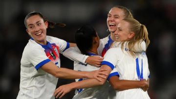 The Lionesses beat the Matildas 3-0 in friendly
