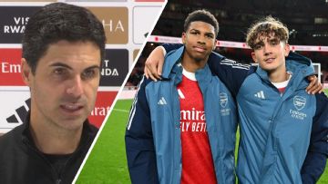 Arteta reflects on 'special' Max Dowman's first Arsenal start