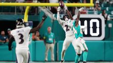 Lamar Jackson torches Miami with 4 TD passes in return from injury and Ravens rout Dolphins 28-6