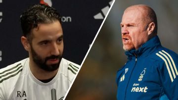 Amorim responds to Dyche's criticism of his Man United system