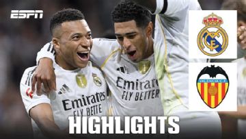 Real Madrid thrash Valencia in 4-0 win at the Bernabeu