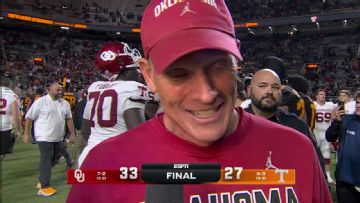 Brent Venables credits his kicker, Sooners' D after road win vs. Vols