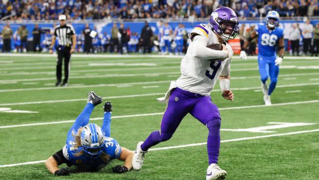 Vikings 27-24 Lions (Nov 2, 2025) Final Score - ESPN