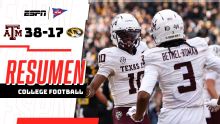 Texas A&M extiende su racha ganadora tras aplastar 38-17 a Missouri Tigers