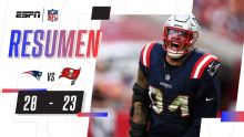 ¡Los Patriots se afianzan como líderes divisionales! Resumen: Patriots vs Buccaneers