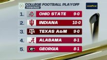 Ohio State remains top dog at No. 1 in 2nd week of CFP rankings