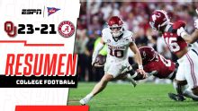 Oklahoma se crece en Tuscaloosa y vence a Alabama
