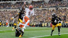 Steelers run past Bengals 34-12 but lose Aaron Rodgers to a left hand injury
